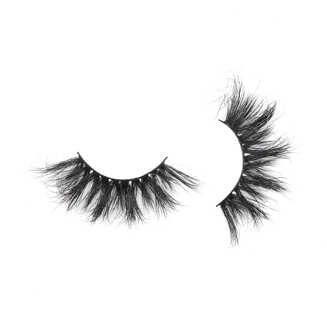 Private label 100% real mink fur 3D eyelashes DNL series