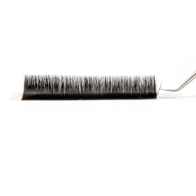 Black and colored easy fan blooming lash extensions vendors XJ54