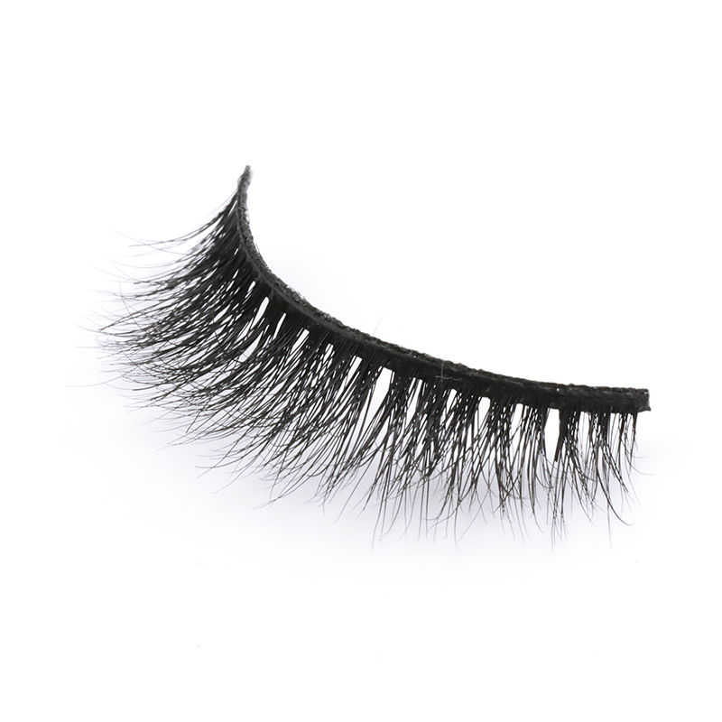 Best selling wholesale price natural style 3D mink fur eyelashes reusable private label YL