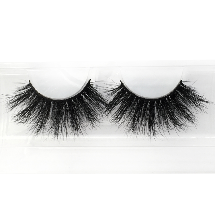 Mink Lashes cruelty 25mm Long Fluffy Lashes  YL01