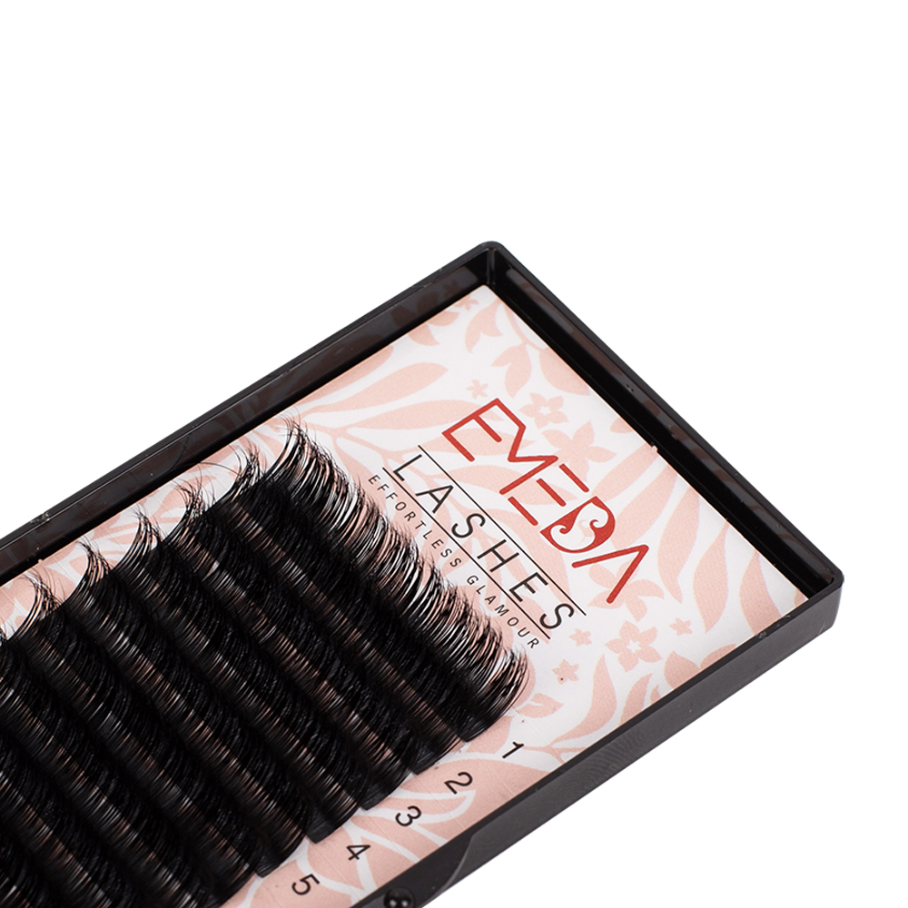 Wholesale Premium 100% Real Mink Eyelash Extension with Private Label JN