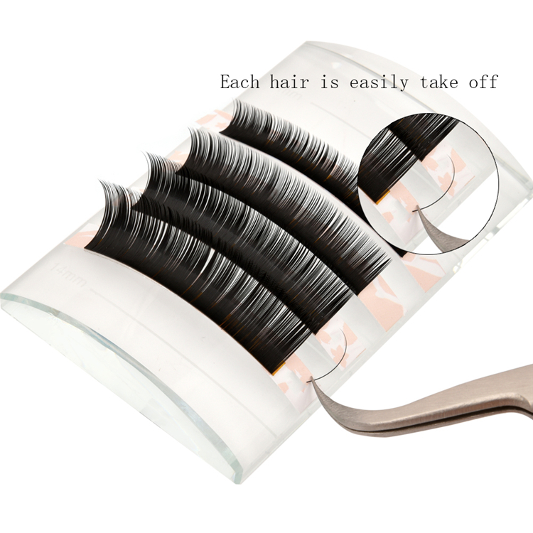 Eyelash Extension Supplies Flat Lash Extensions Matt Flat Lash Classic Eyelash Extension YL13