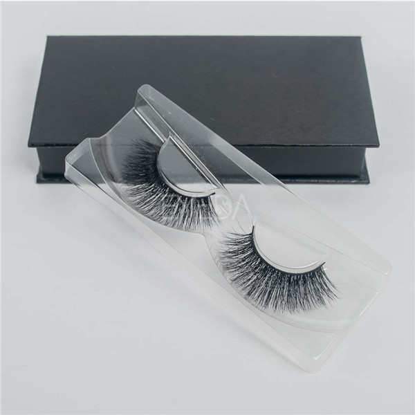 Permanent false eyelashes 3D mink fur material E15