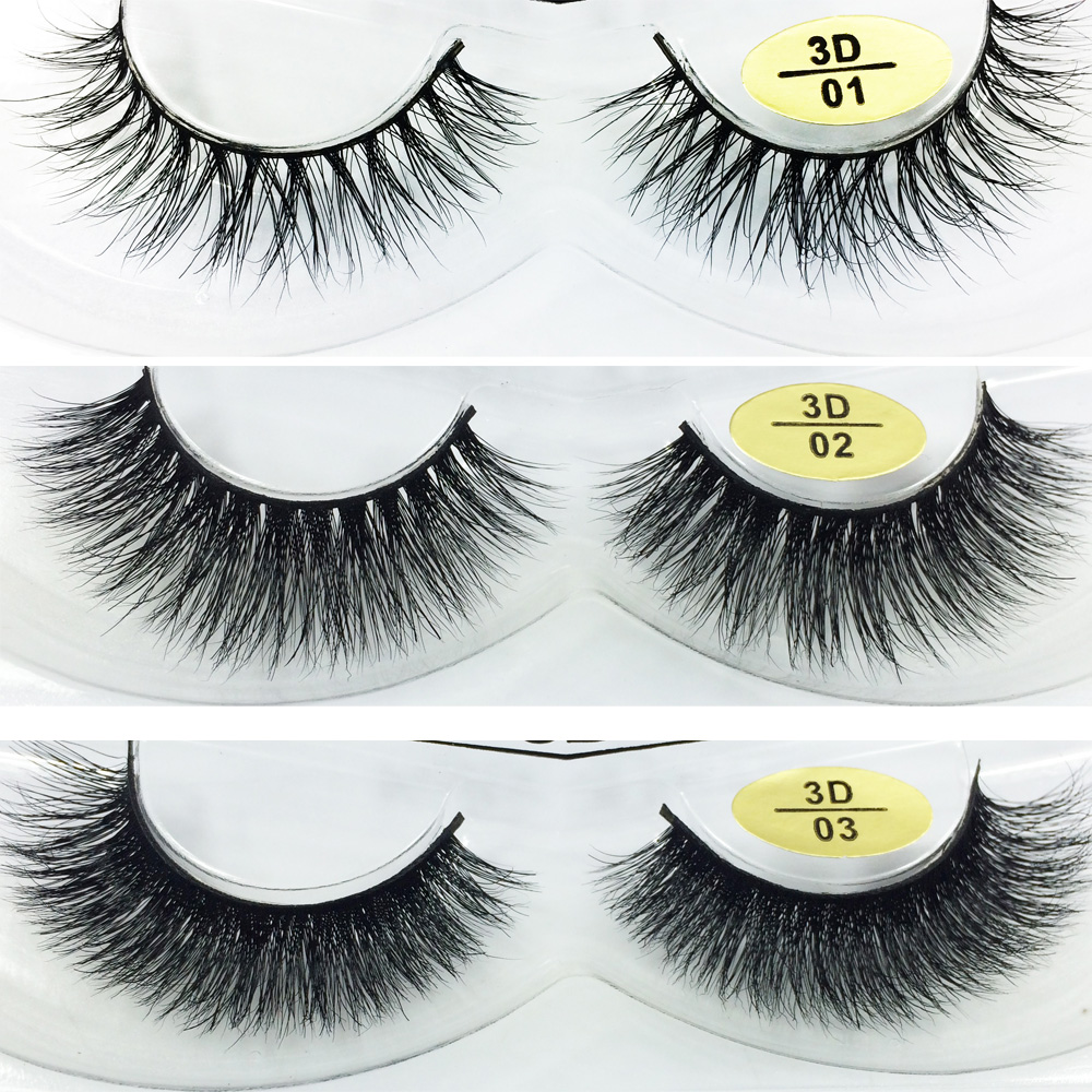 3D mink eyelash mink false eyelashes JH001