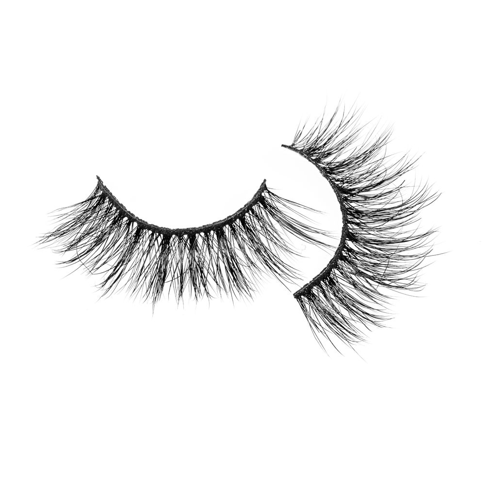 Buy wholesale 3D mink eyelash vendor soft band natural looking mink eyelashes private label box discount price JN54