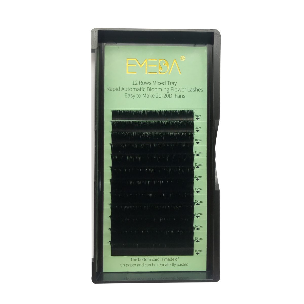 Private label easy blooming eyelash extension 0.03 0.05 0.07thickness 7-18mm JN39