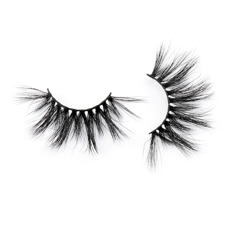 Active demand private label 25mm 3D mink eyelash real and soft  high-quality  YL