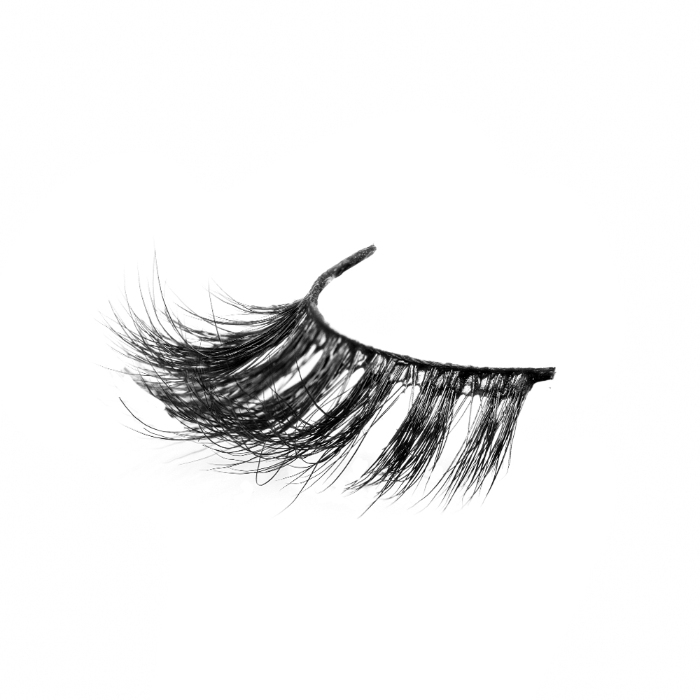Buy wholesale 3D mink eyelash vendor soft band natural looking mink eyelashes private label box discount price JN54