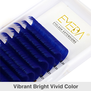 Emeda Premium Colorful Eyelashes Extension Manufacture 