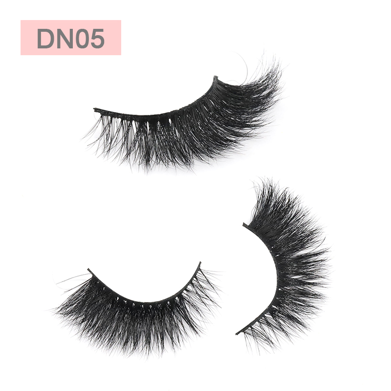 Best Selling Mink Fur Strip Lashes High-quality Real Mink Fur Lashes in the US ZX