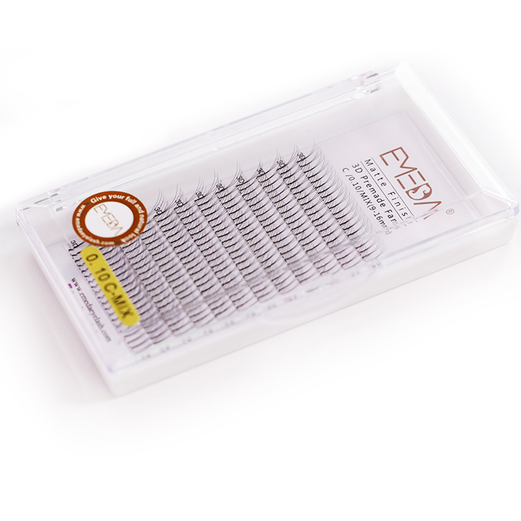 Wholesale Russian Volume Lash Eyelash Extension Premade Fanned Volume Lashes 