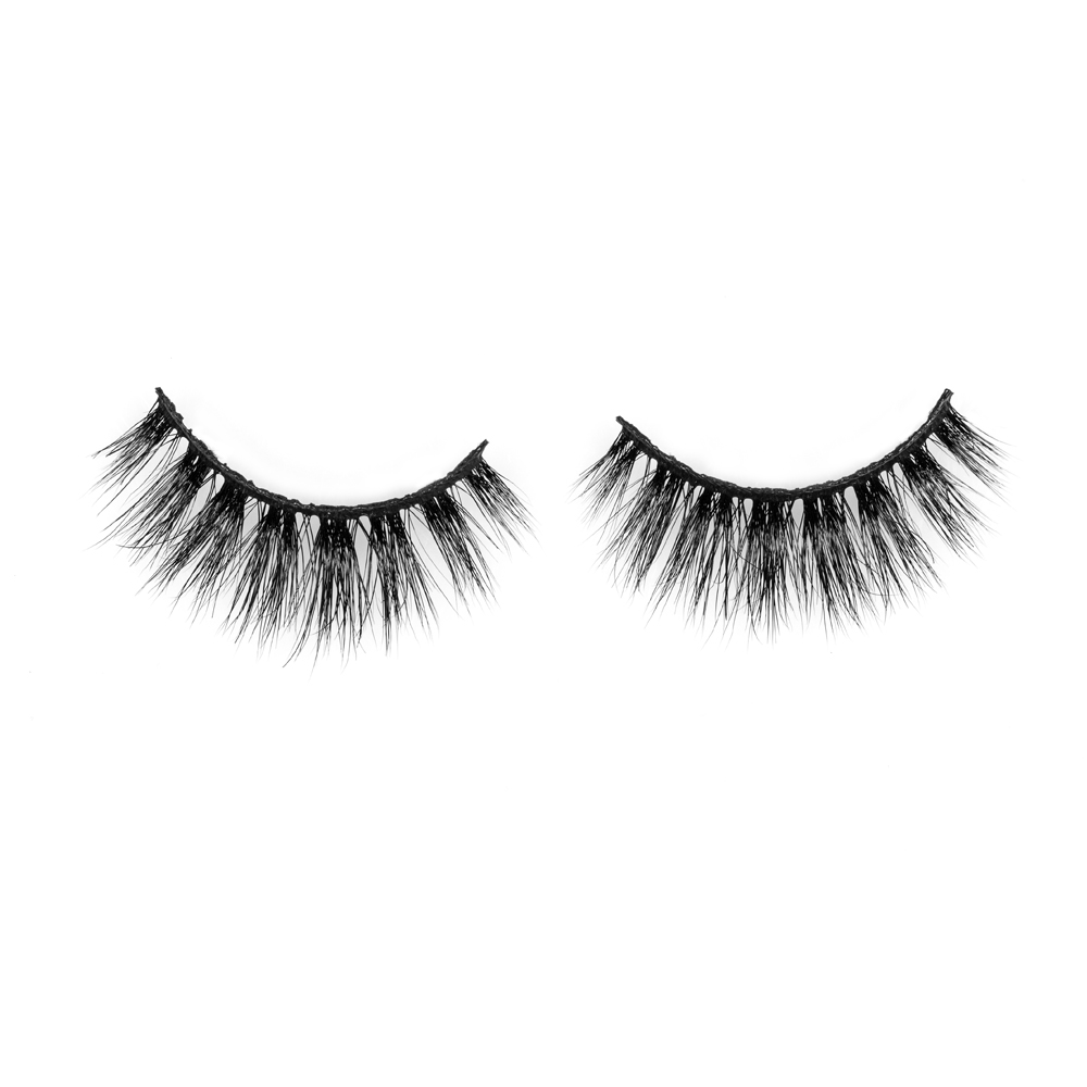 Buy wholesale 3D mink eyelash vendor soft band natural looking mink eyelashes private label box discount price JN54