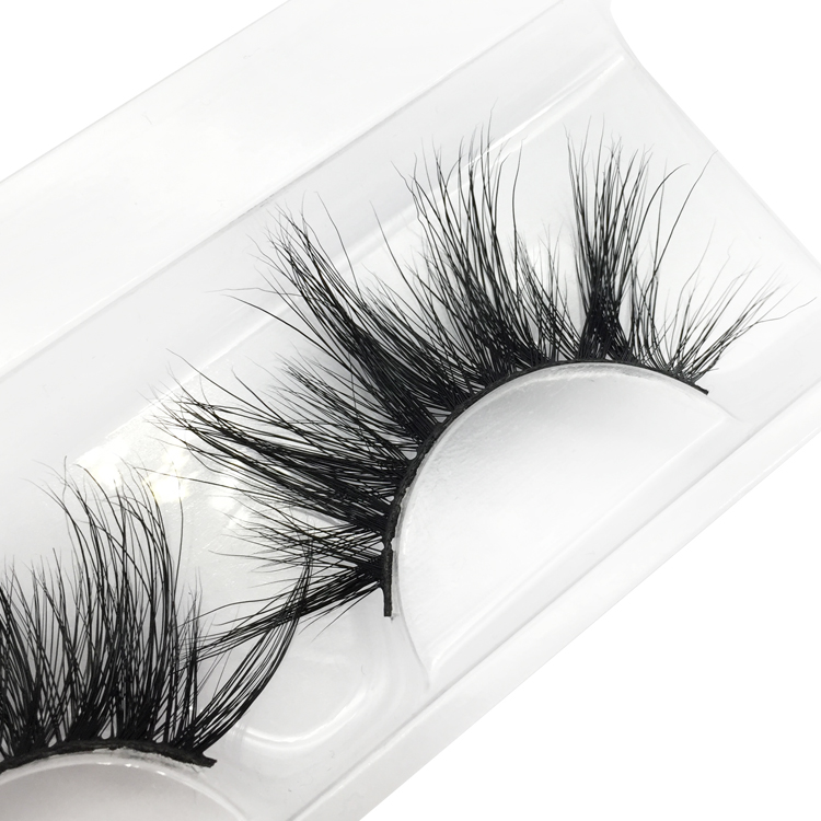 25mm Mink Lashes Siberian Mink Fur Long Strip Lashes JN10