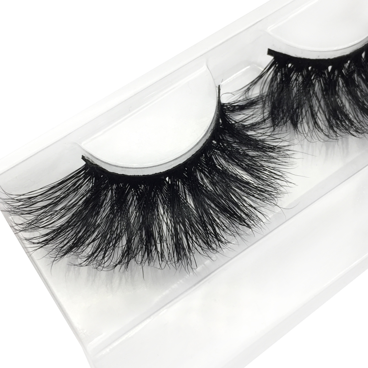 Inquiry For Wholesale price for 3D Dramatic 25MM Mink Strip Lashes with Customized Package Soft and Attractive Mink Eyelashes YY89