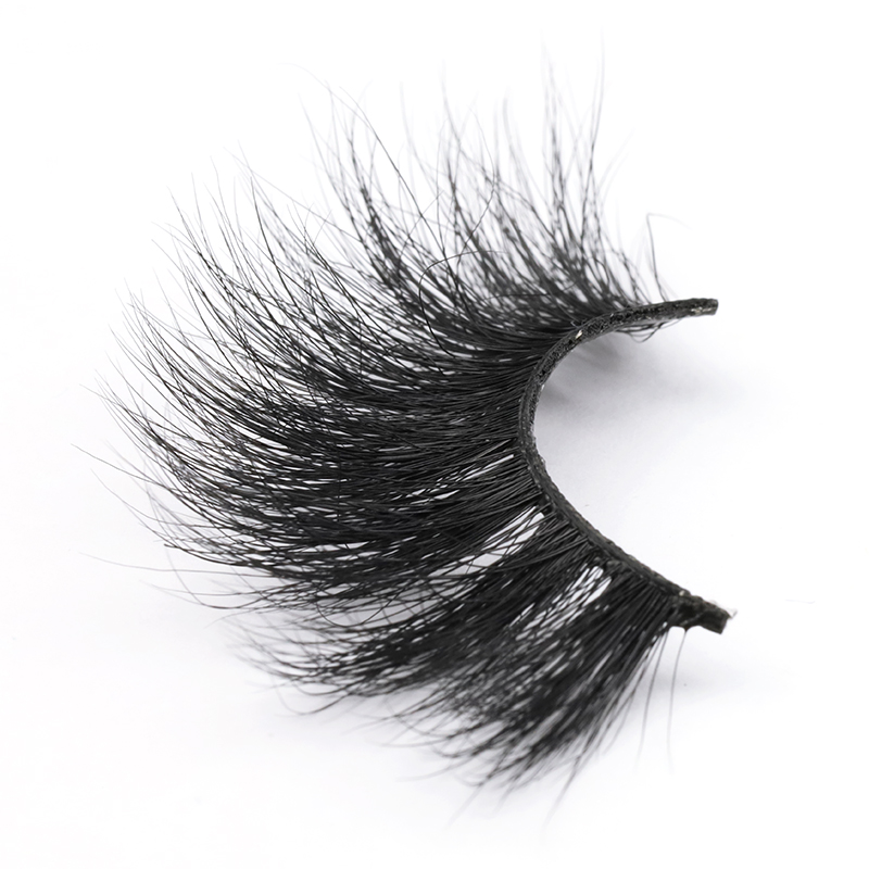 25mm Dramatic Long Type 100% Siberian Mink Fur False Eyelashes 2020 EL JN