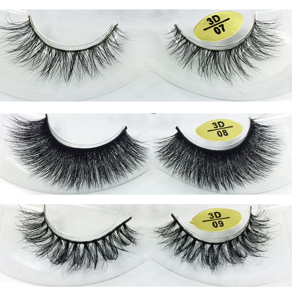 3D mink eyelash mink false eyelashes JH001