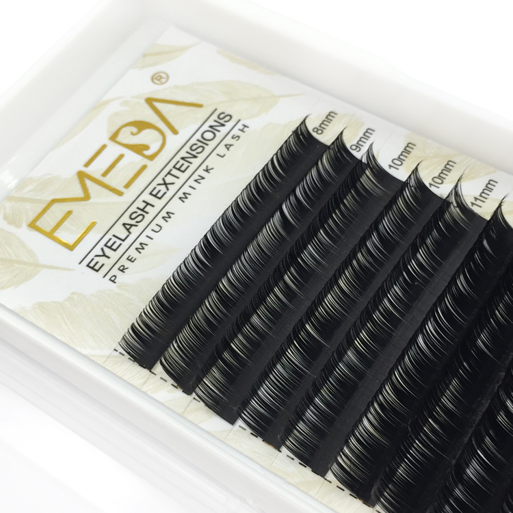 Inquiry for buy private label individual Russian Volume eyelash extension individual silk classic lash extension with eyelash packaging box custom supplier UK USA JN40