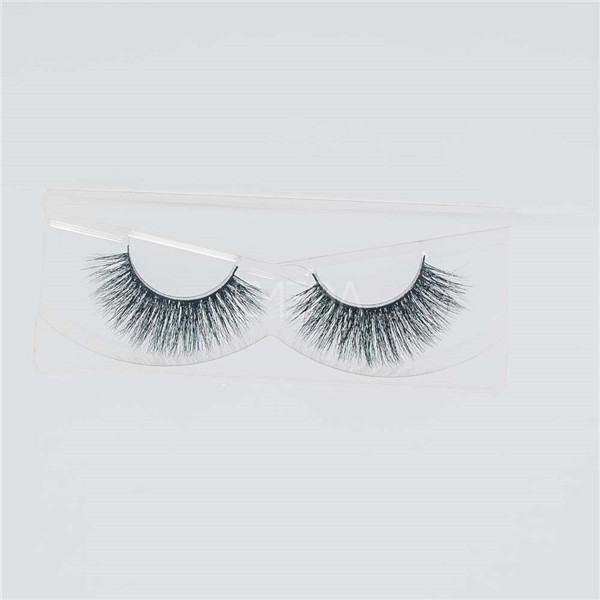 Permanent false eyelashes 3D mink fur material E15