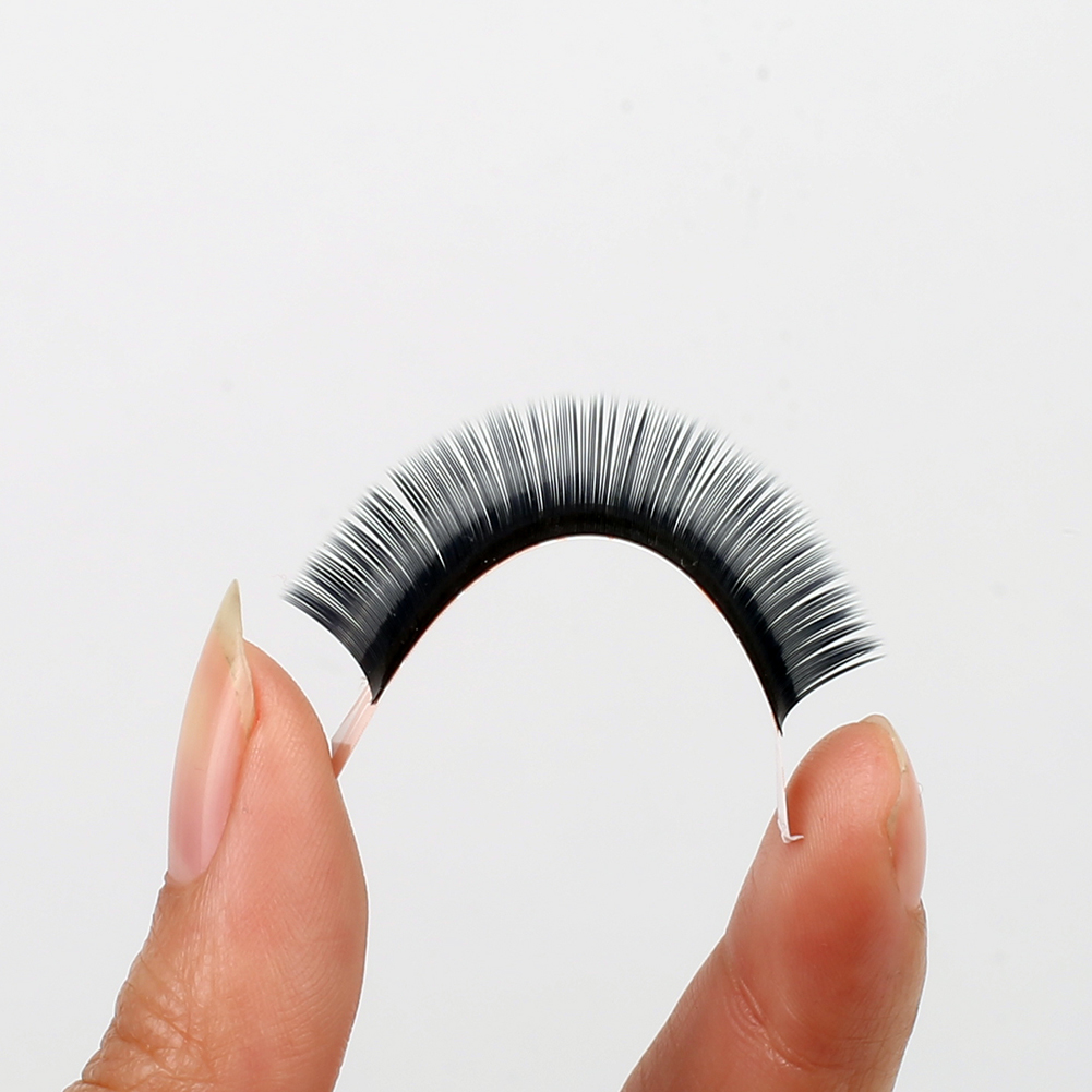 Popular silk eyelash extensions Individual lash private label JH09PY1 Emeda eyelash