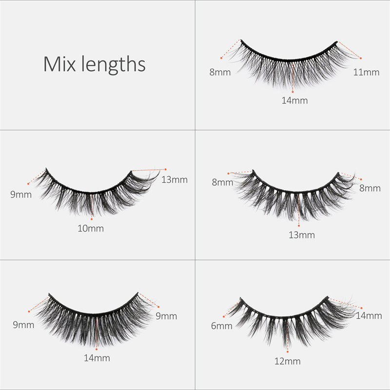 Wholesale Best Selling New Arrival 3D False Eyelashes Kit In 2022 