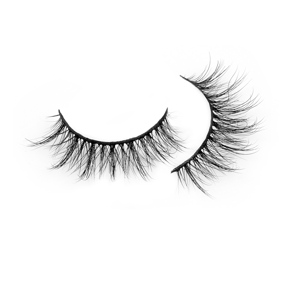 Best quality mink eyelashes vendor private label 15-18 mm  USA YL98 