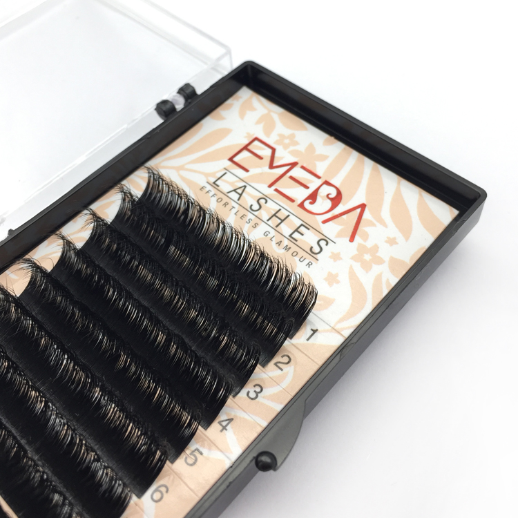 Wholesale Price for C D Curl Real Mink Eyelash Extension with Private Label YY35