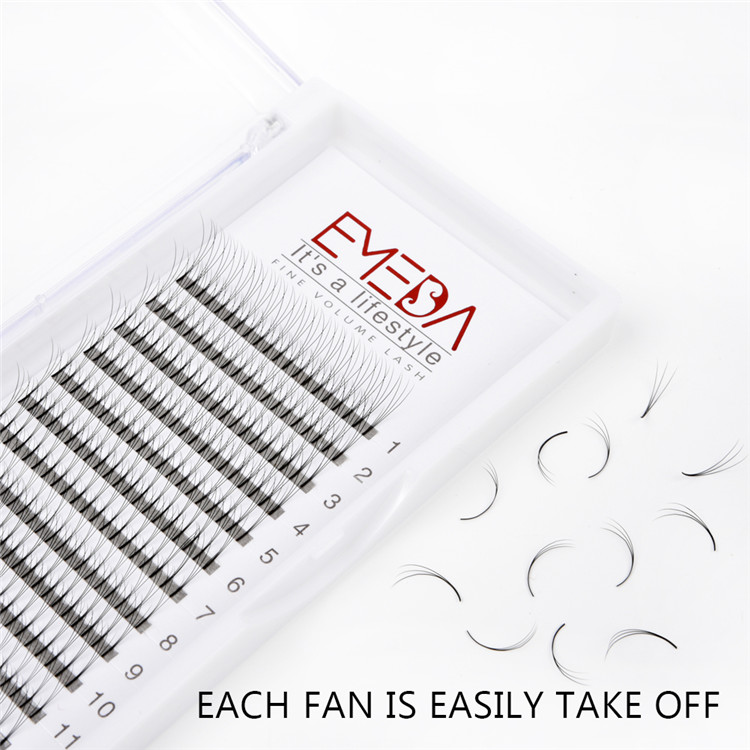Premade clusters eyelash individual lashes JH186 Premade clusters eyelash individual lashes JH186