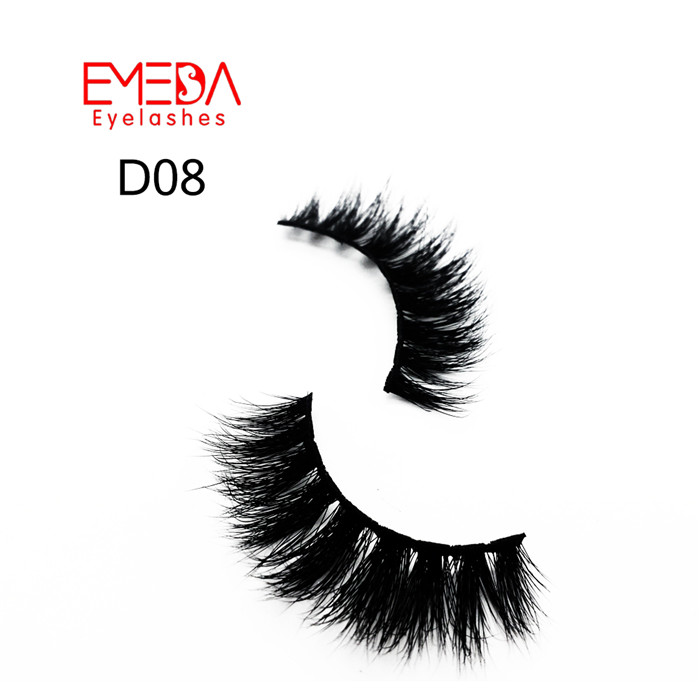 Premium 3d mink fur eyelashes USA JH038-PY1