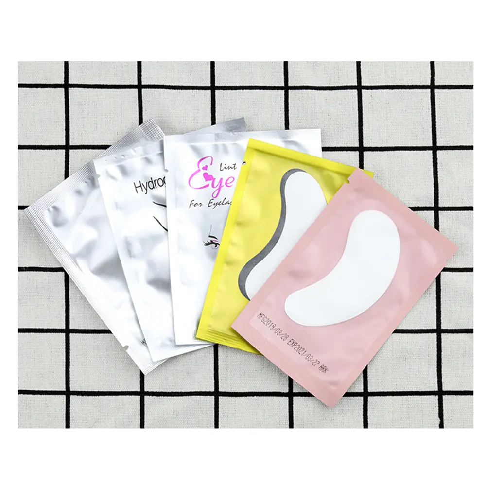 Professional Eyelash Extension Gel Pads: Smooth Front Side, Collagen Back Side for Salon and Individual Use g