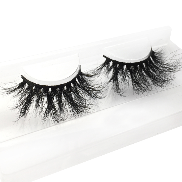 Best selling private label 25mm 3D mink eyelash customize eyelash packaging box USA YL92