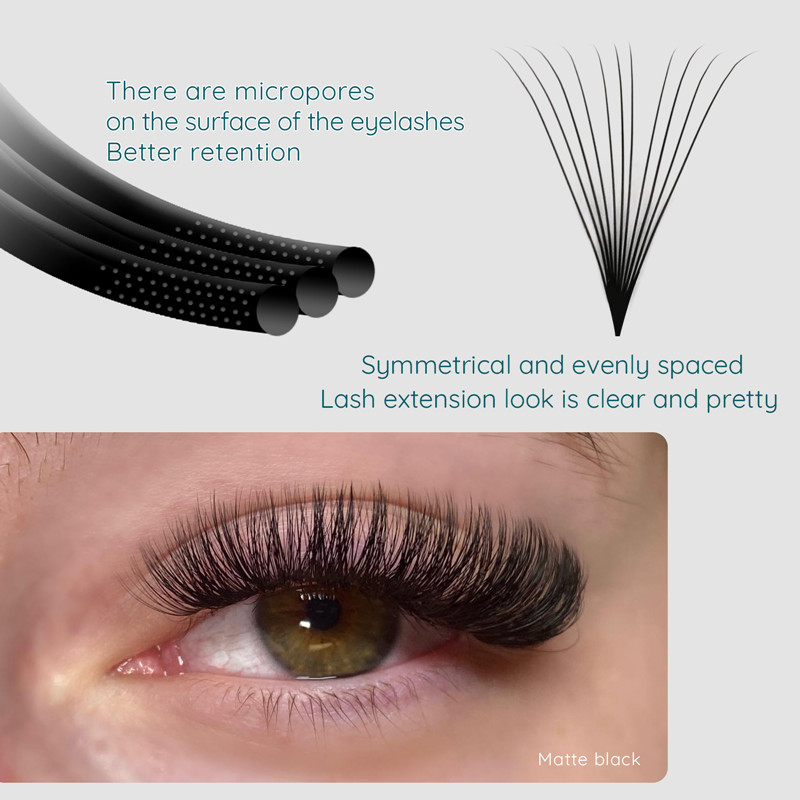 Wholesale premade volume loose fans eyelash extensions manufacturer USA/UK YL