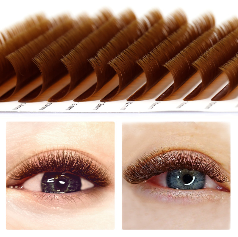 Wholesale private label blooming volume eyelash extensions USA/UK YL