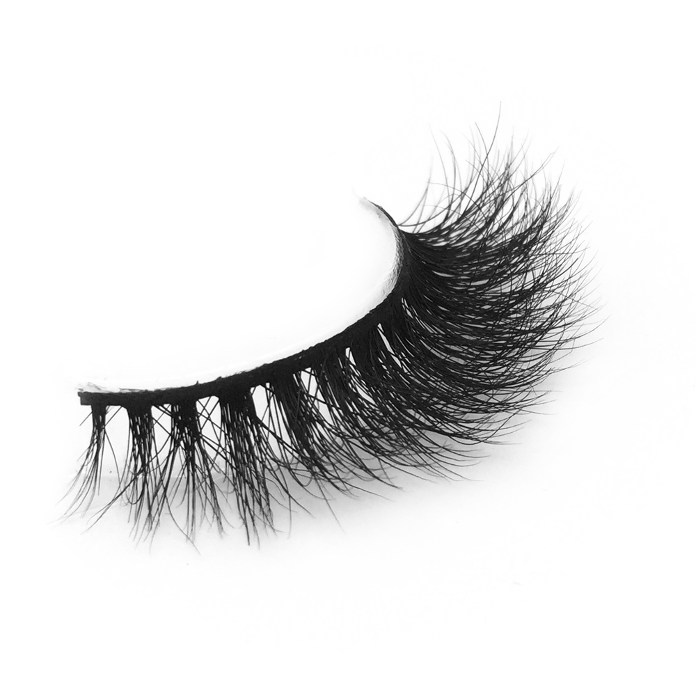 Fluffy Mink Eyelashes 100% Siberian 3D Mink Fake Lashes Cruelty Free False Lashes XJ10