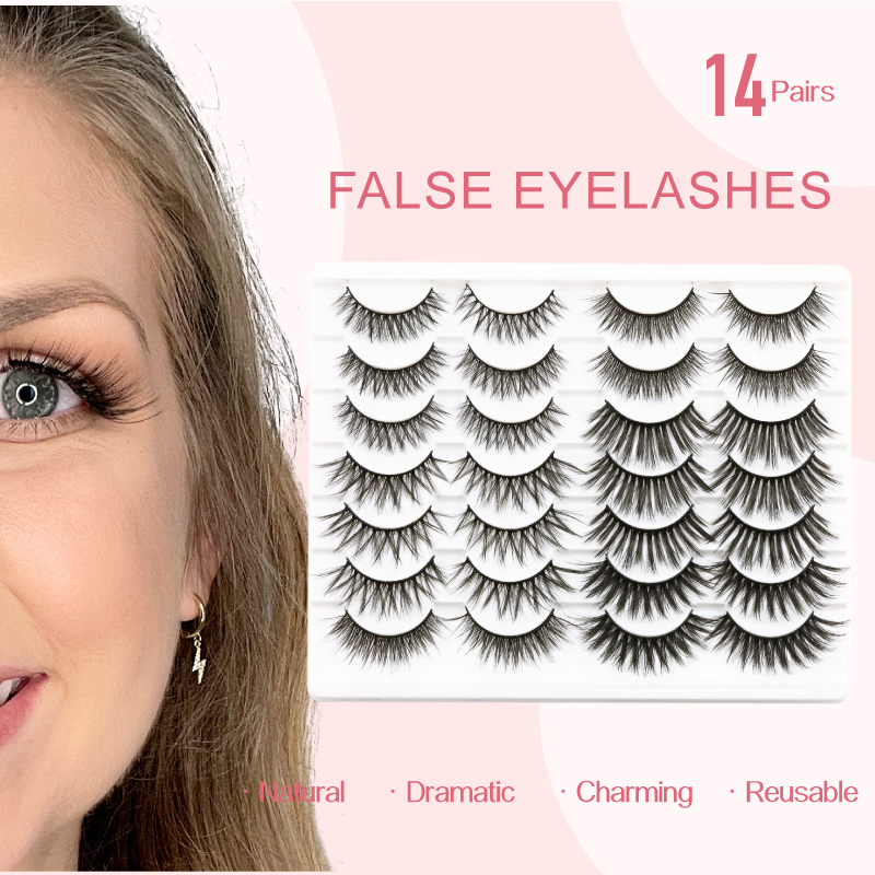 EMEDA 2022 New K series Faux mink false eyelashes 