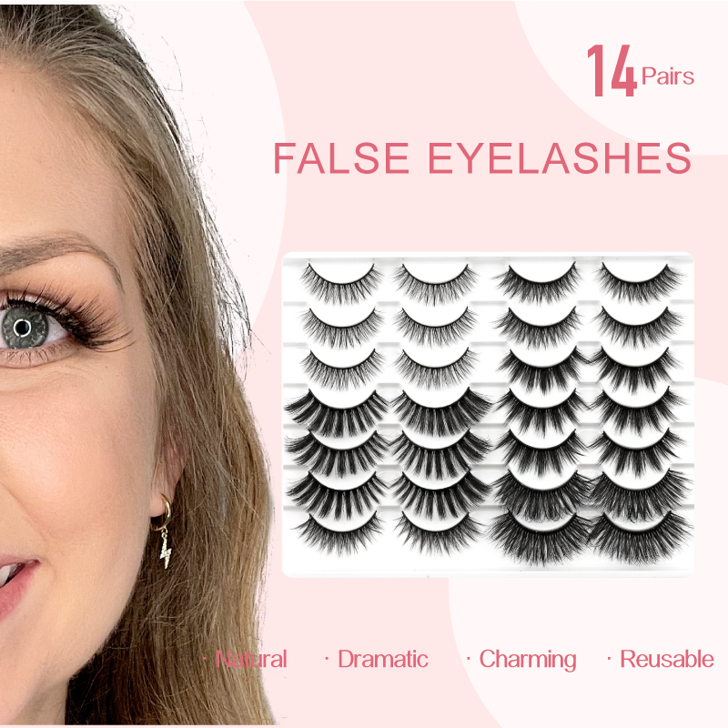 EMEDA 2022 New K series Faux mink false eyelashes 