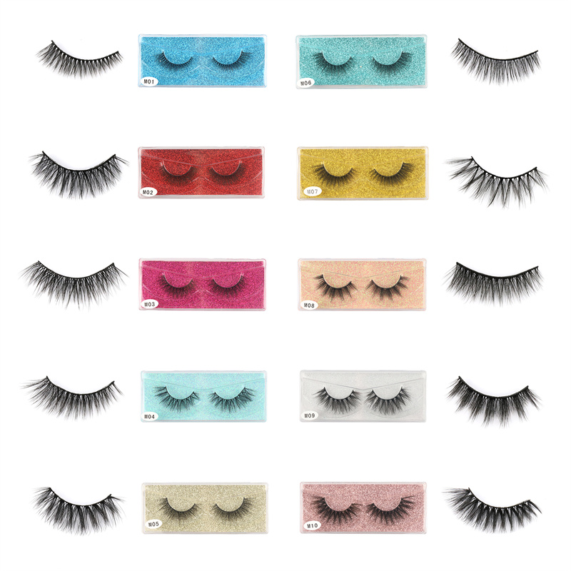 High Quality Cheap Price 10 pairs Faux Mink False Lash XK-M series