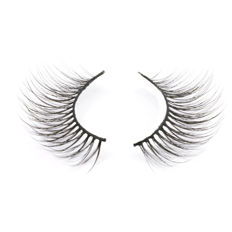 Best Eyelash Manufacturer sell Premium Silk Strip Lashes with Private Box in 2020 Fashion Style YY110