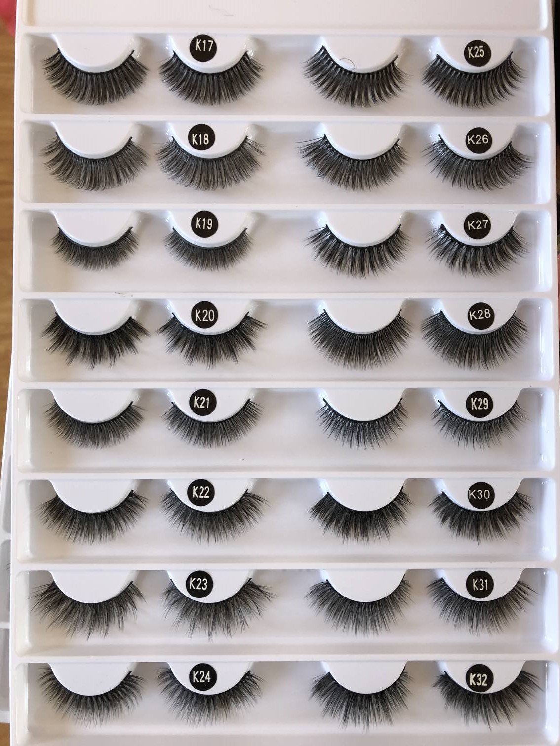 Create your own eyelashes 3d silk lashes wholesale private label lashes in usa false eyelash manufacturer JN21