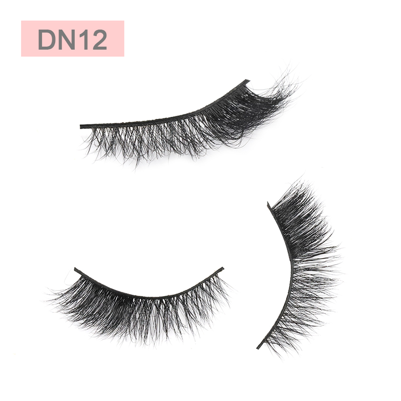 Wholesale 3D 100% Mink Fur False Eyelashes