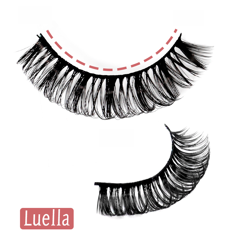 Most popular DD curl Russian strip false eyelashes YL