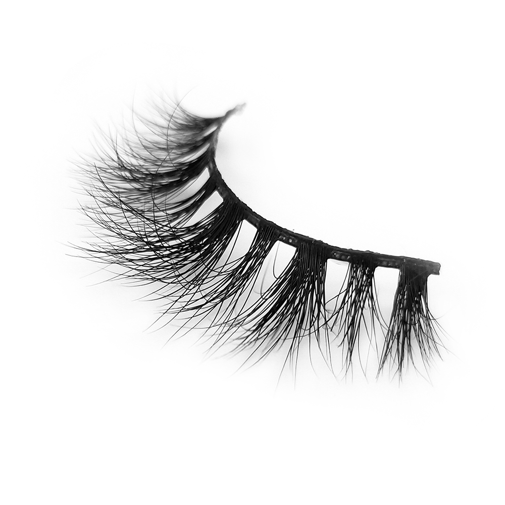 China Mink Strip Lash Vendors Supply Wholesale Price 100% Real Mink Fur 3D Eyelashes in th US Canada YY80 