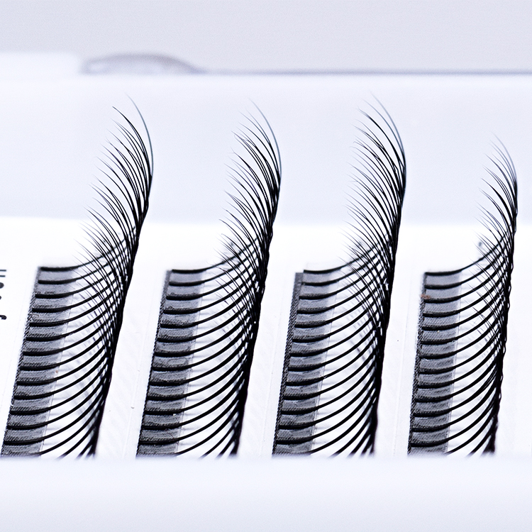 Top Quality Heat Bonded 2D-20D Pre-made Volume Fans Eyelash Extension  YL44