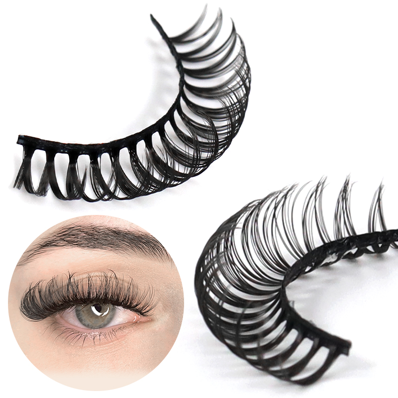 Most popular DD curl Russian strip false eyelashes YL