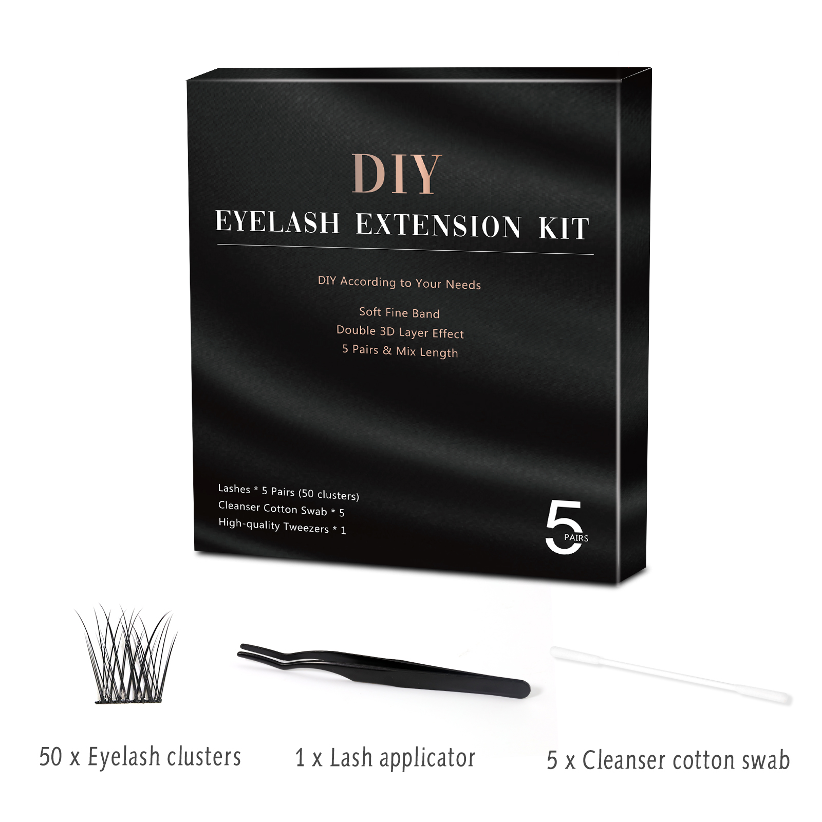 Private label DIY segmented lash USA YL