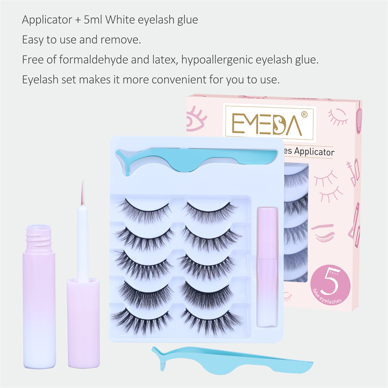 Wholesale Best Selling New Arrival 3D False Eyelashes Kit In 2022 