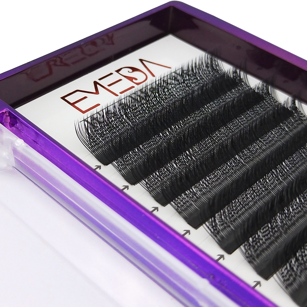 New Fashion 0.07mm C and D YY Eyelash Extension Lashes with Private Label 
