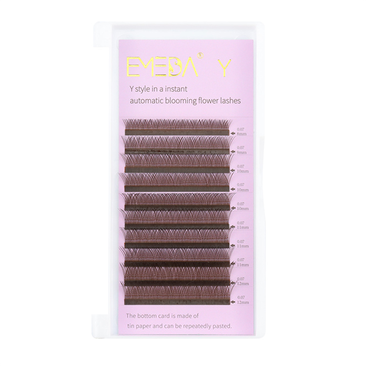 Wholesale newly Fluffy YY eyelash extensions with Private Label