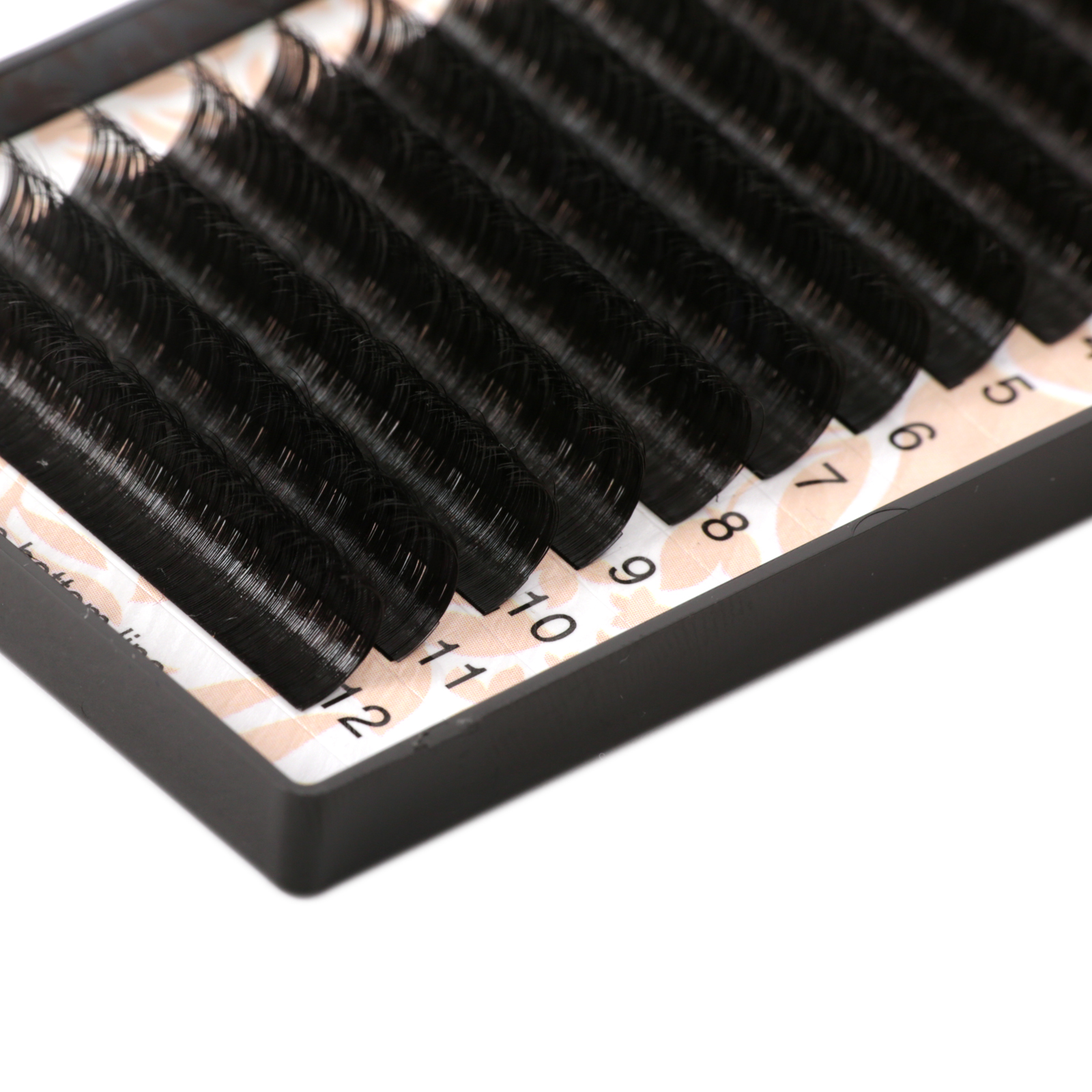 Best Eyelash Vendor Supply C and D Curl Real Mink Eyelash Extensions with ODM OEM YY76