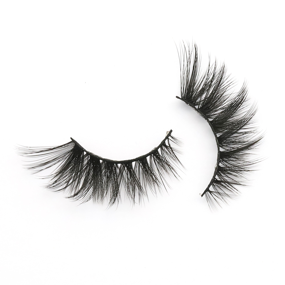 Wholesale Chic Faux Mink Lashes Volume Long Natural False Eyelashes Manufacture 2020 EL