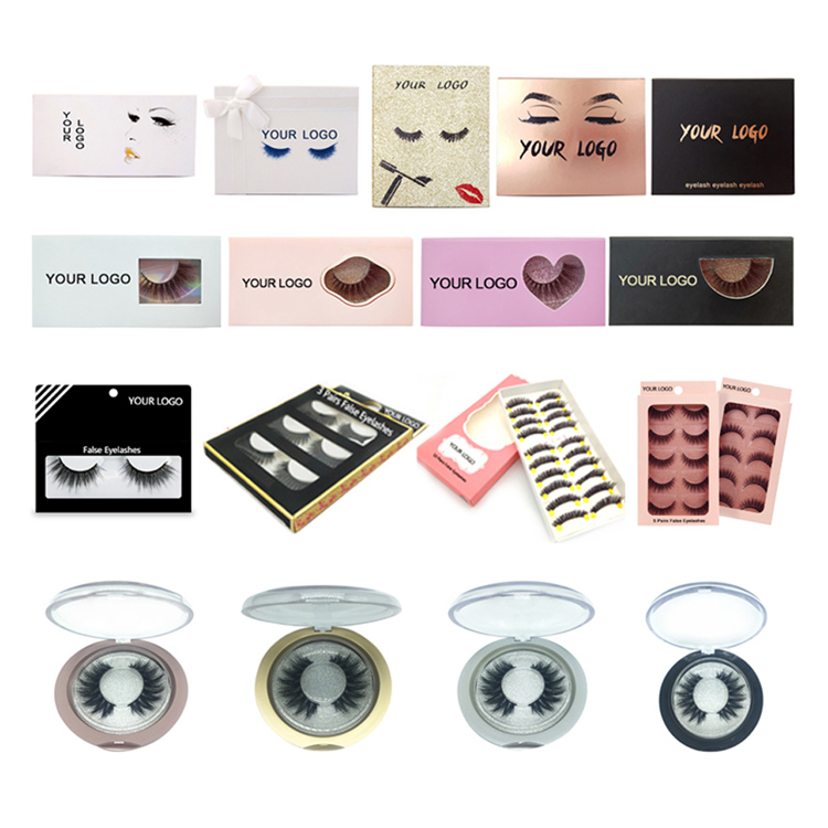 Custom Eyelash Packaging Box With Private Label Eyelash Box PY1